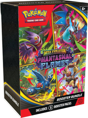 Mega Evolution: Phantasmal Flames - Booster Bundle (In-Store Only)