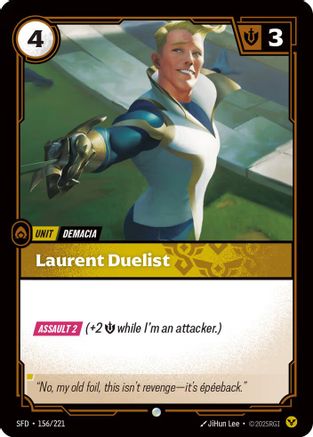 Laurent Duelist (156/221) - Spiritforged Foil