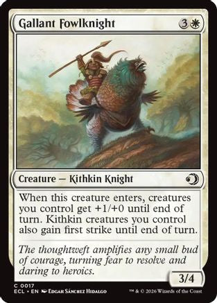Gallant Fowlknight [Lorwyn Eclipsed]