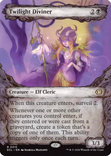 Twilight Diviner (Showcase) [Lorwyn Eclipsed]