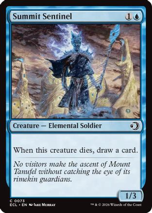 Summit Sentinel [Lorwyn Eclipsed]