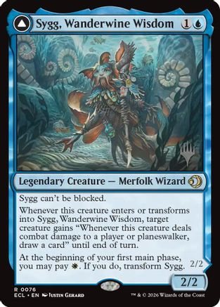 Sygg, Wanderwine Wisdom [Lorwyn Eclipsed Promos]