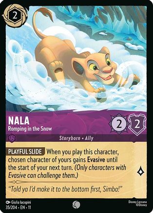 Nala - Romping in the Snow (35/204) [Winterspell]