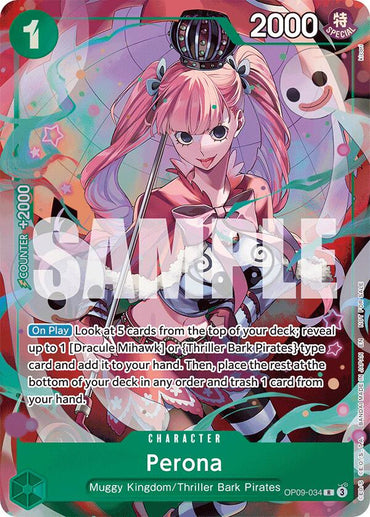 Perona (OP09-034) [Extra Booster: One Piece Heroines Edition]