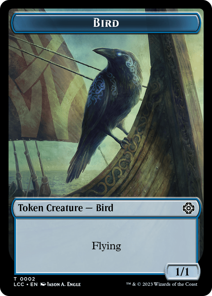 Bird // Merfolk (0003) Double-Sided Token [The Lost Caverns of Ixalan Bird // Merfolk (0003) Double-Sided Token [The Lost Caverns of Ixalan