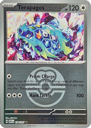 Terapagos (178/217) (Love Ball) [Mega Evolution: Ascended Heroes]