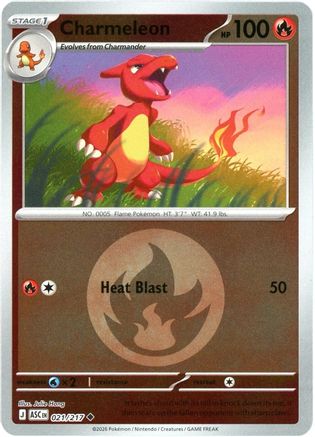 Charmeleon (021/217) (Energy Symbol Pattern) [Mega Evolution: Ascended Heroes]