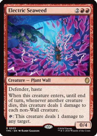 Electric Seaweed [Teenage Mutant Ninja Turtles Commander]