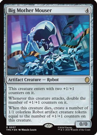 Big Mother Mouser (Surge Foil) [Teenage Mutant Ninja Turtles Commander]