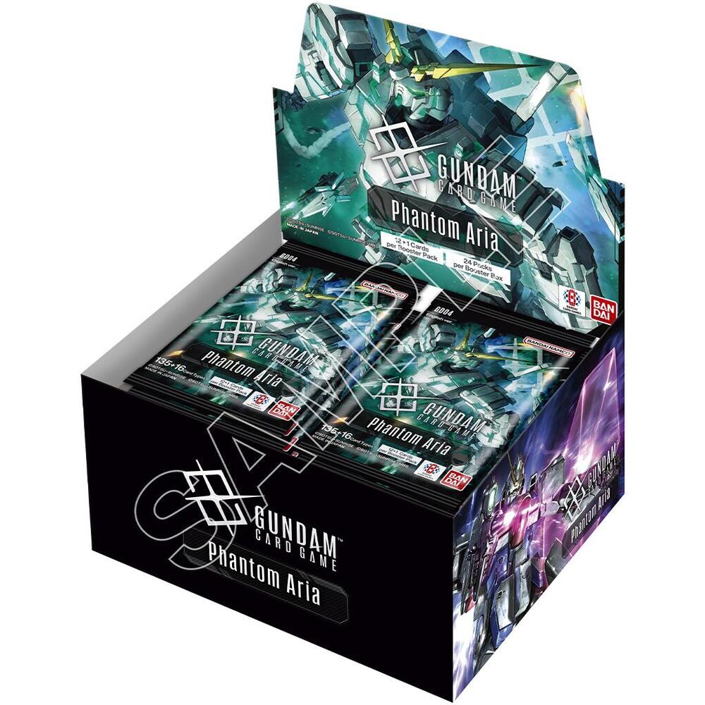 Gundam TCG: Phantom Aria (GD-04) Booster Display