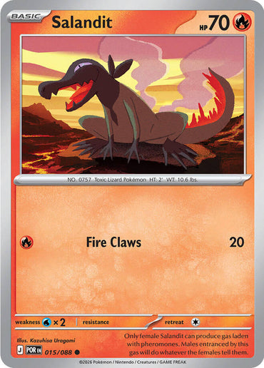 Salandit (015/088) [Mega Evolution: Perfect Order]