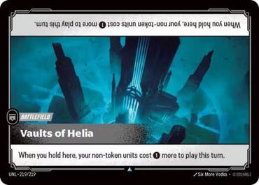 Vaults of Helia (219/219) - Unleashed Foil