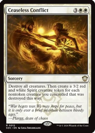 Ceaseless Conflict [Secrets of Strixhaven Commander]