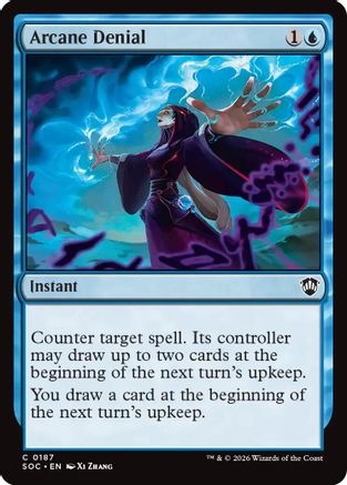 Arcane Denial [Secrets of Strixhaven Commander]