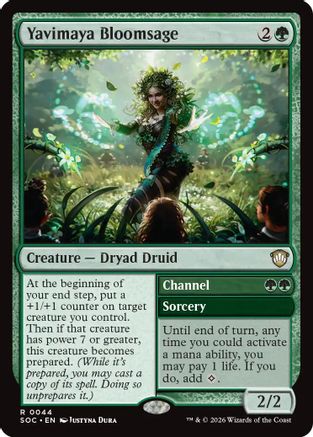 Yavimaya Bloomsage [Secrets of Strixhaven Commander]