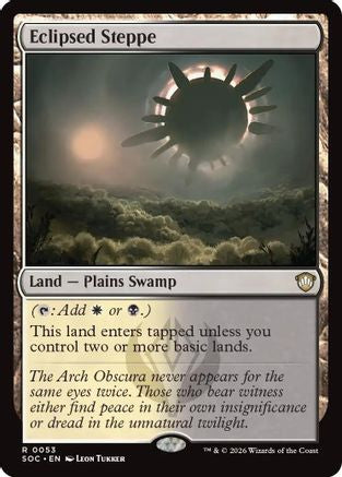 Eclipsed Steppe [Secrets of Strixhaven Commander]