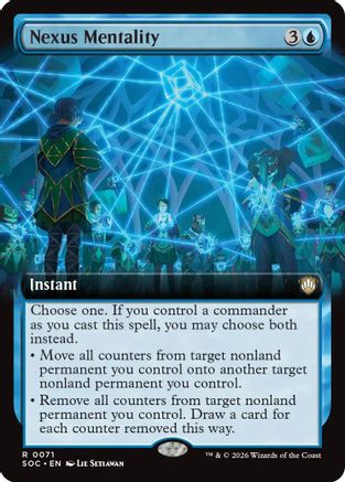 Nexus Mentality (Extended Art) [Secrets of Strixhaven Commander]