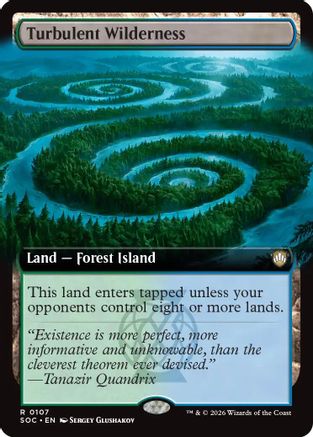 Turbulent Wilderness (Extended Art) [Secrets of Strixhaven Commander]