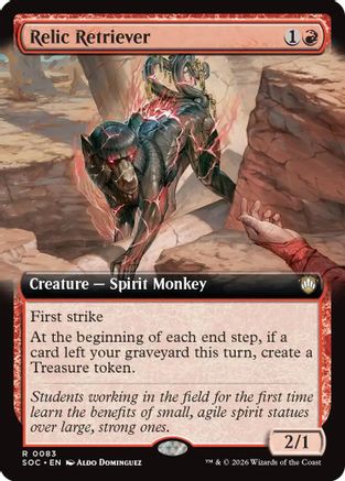 Relic Retriever (Extended Art) [Secrets of Strixhaven Commander]