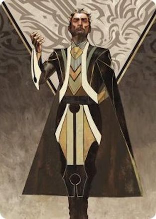 Ral Zarek, Guest Lecturer Art Card [Secrets of Strixhaven Art Series]