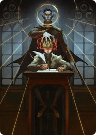 Vampiric Tutor Art Card [Secrets of Strixhaven Art Series]