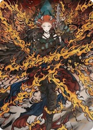 Jeska's Will Art Card [Secrets of Strixhaven Art Series]