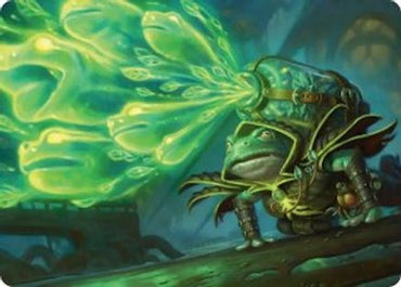 Burrog Barrage Art Card [Secrets of Strixhaven Art Series]