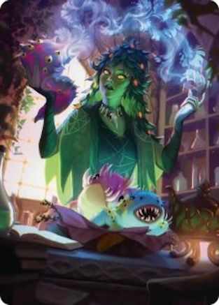 Dina, Essence Brewer Art Card [Secrets of Strixhaven Art Series]