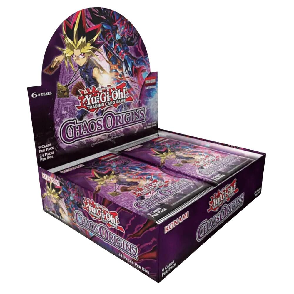 Yu-Gi-Oh TCG: Chaos Origins Booster Display