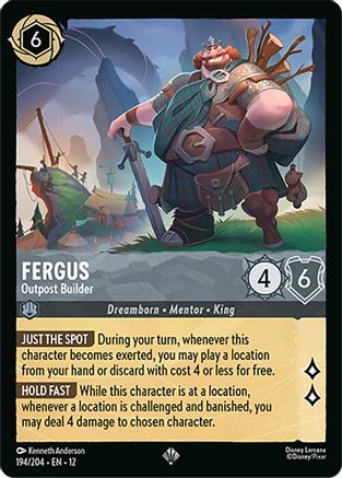Fergus - Outpost Builder (194/204) [Wilds Unknown]