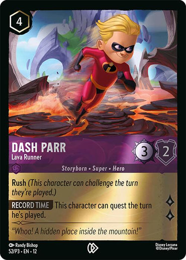 Dash Parr - Lava Runner (52) [Promo Cards]