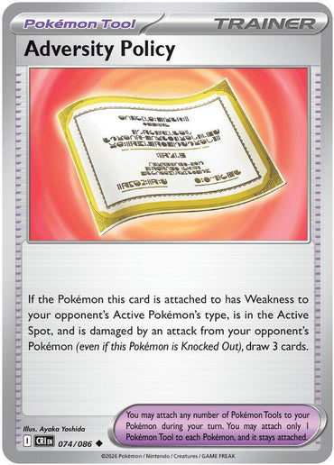 Adversity Policy (074/086) [Mega Evolution: Chaos Rising]