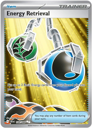 Energy Retrieval (108/086) [Mega Evolution: Chaos Rising]
