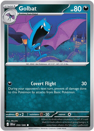 Golbat (050/086) [Mega Evolution: Chaos Rising]