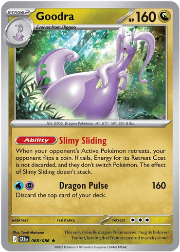 Goodra (068/086) [Mega Evolution: Chaos Rising]