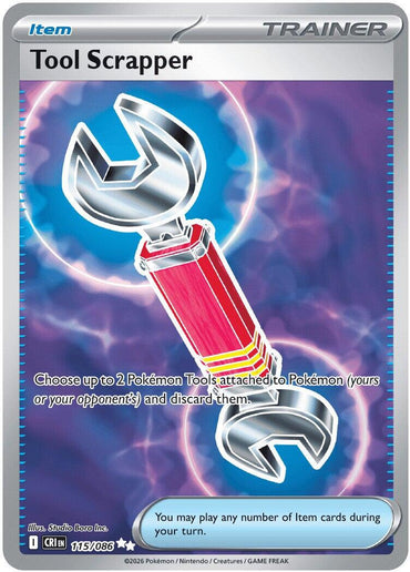 Tool Scrapper (115/086) [Mega Evolution: Chaos Rising]