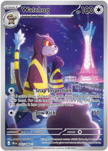 Watchog (097/086) [Mega Evolution: Chaos Rising]