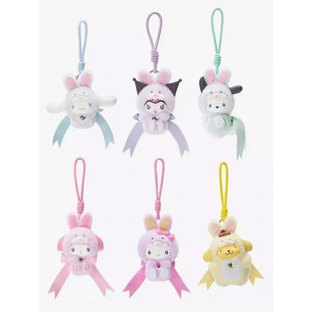 TOPTOY Sanrio Characters Diamond Bunny Baby Series Vinyl Plush Pendant Blind Box