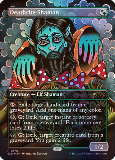 Deathrite Shaman (Rainbow Foil) [Secret Lair Drop Series]