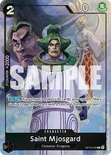 Saint Mjosgard (Premium Card Collection -Best Selection Vol. 6-) [One Piece Promotion Cards]