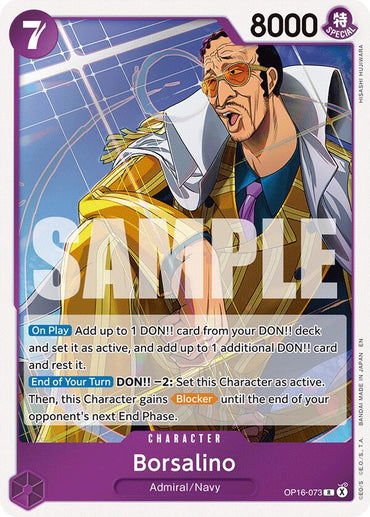 Borsalino [The Time of Battle]