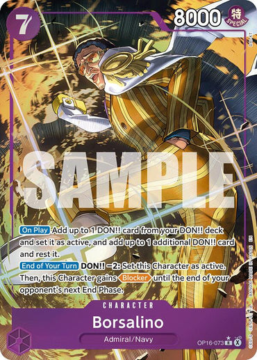 Borsalino (Alternate Art) [The Time of Battle]