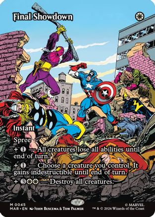 Final Showdown (Borderless) [Marvel Universe: Eternal-Legal]