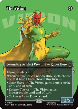 The Vision (Borderless) [Marvel Super Heroes]