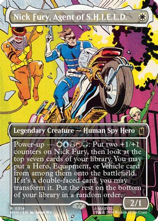 Nick Fury, Agent of S.H.I.E.L.D. (Borderless) [Marvel Super Heroes]