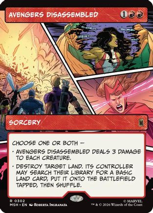 Avengers Disassembled (Borderless) [Marvel Super Heroes]