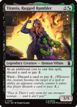 Titania, Rugged Rumbler [Marvel Super Heroes]