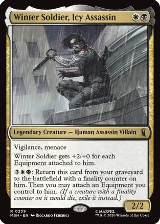 Winter Soldier, Icy Assassin [Marvel Super Heroes]