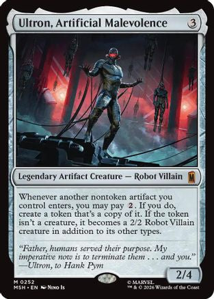 Ultron, Artificial Malevolence [Marvel Super Heroes]