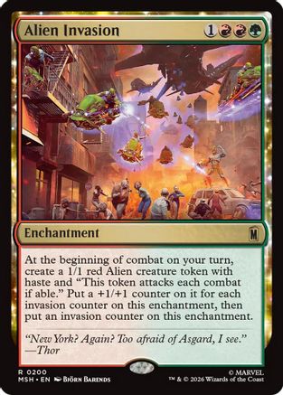 Alien Invasion [Marvel Super Heroes]
